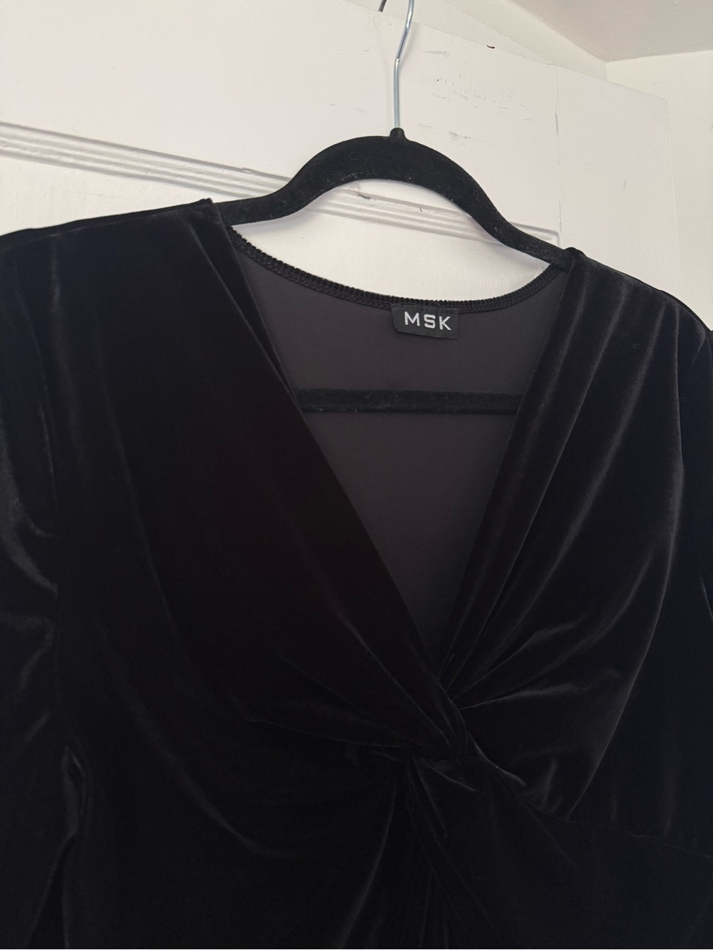 MSK Velvet Top - Picture 4 of 5